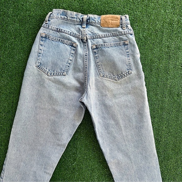 Eddie Bauer👖90’s Light Wash High Waist Jeans Vintage Denim - Picture 4 of 15